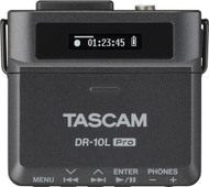 Regjistrues audio Tascam DR-10L Pro, 32-bit float, me mikrofon lavalier, i zi