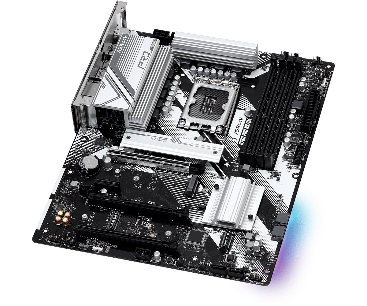 Pllakë amë Asrock B760 Pro RS/D4 Intel B760 LGA 1700 ATX
