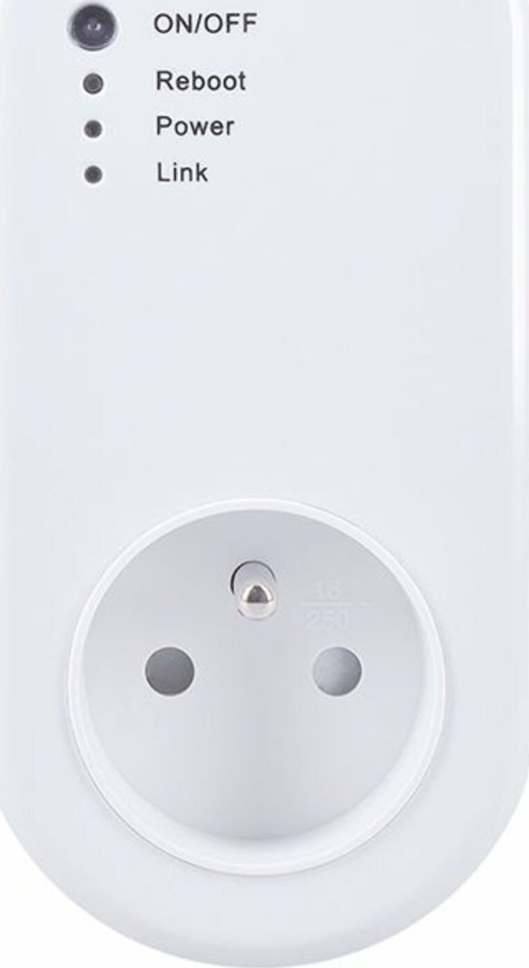 Паметна приклучница Solight DT28, WiFi 2.4 GHz, мерач на потрошувачка на енергија, бела