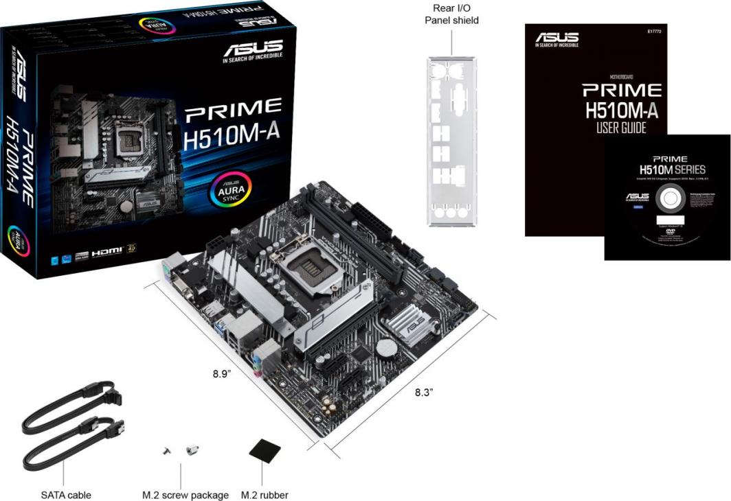 Pllakë amë Asus PRIME H510M-A