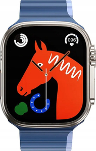 Rrip dore Hoco AS102 për Apple Watch 38 40 41mm, silikon, mbyllje magnetike, blu e errët