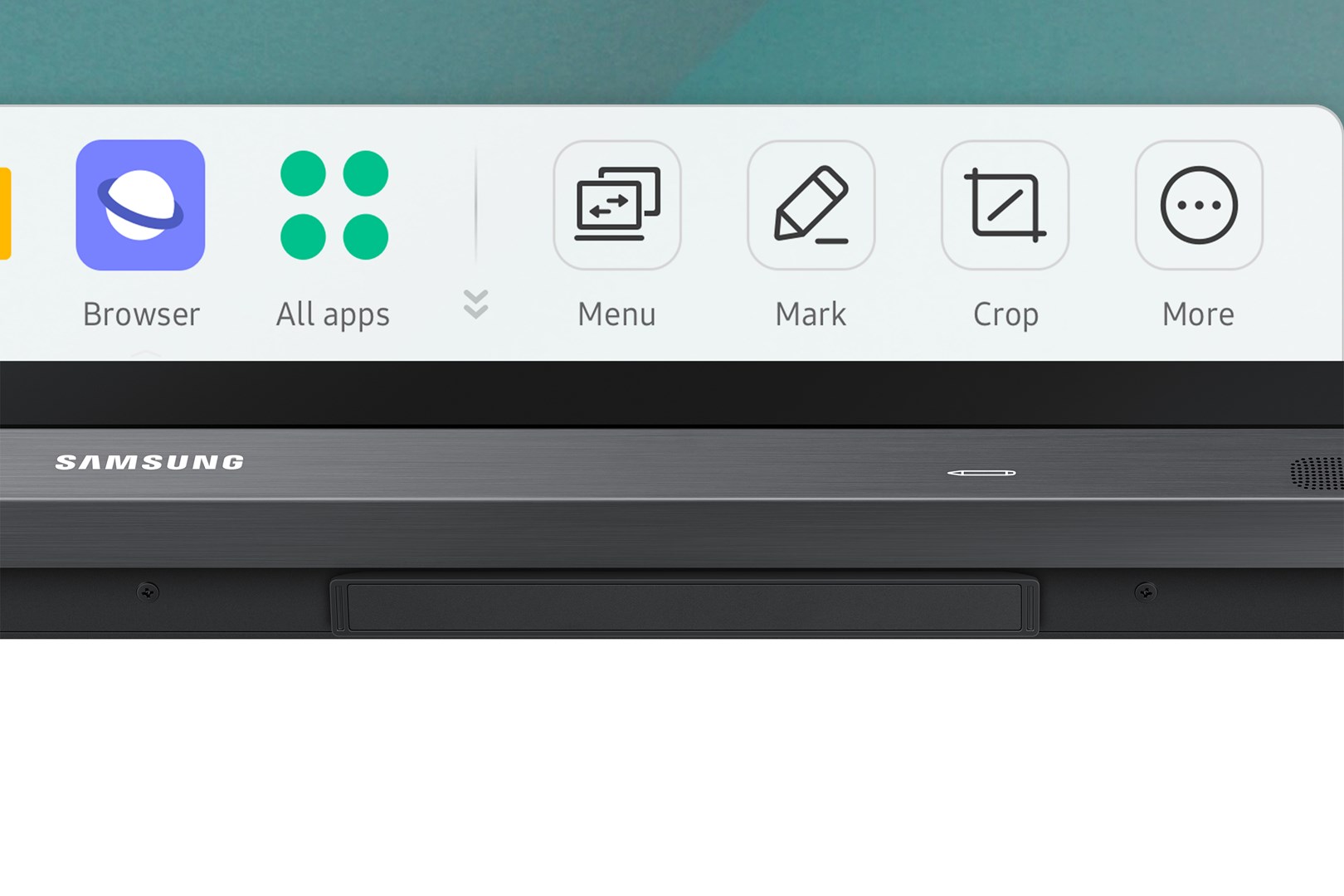 Ekrani interaktiv Samsung WAC, 65", 4K UHD, i zi