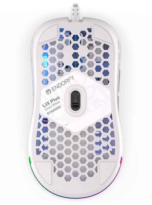 Maus Endorfy LIX Plus, i bardhë