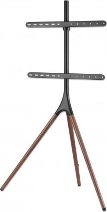 Stativ dyshemeje për TV Manhattan Tripod Floor Mount, 37" deri 65", VESA 200x200 deri 600x400mm, kafe