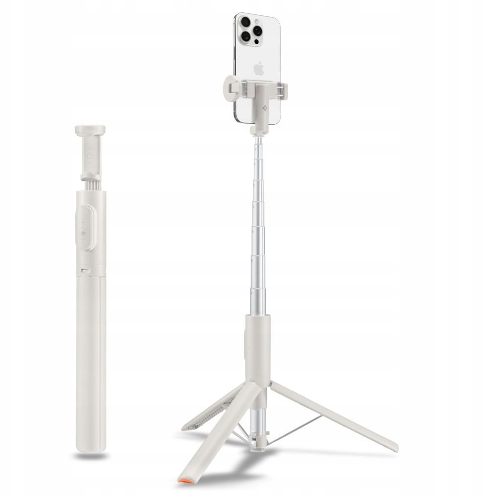 Shkop selfie tripod Spigen MagSafe Auto Open, Dune Beige