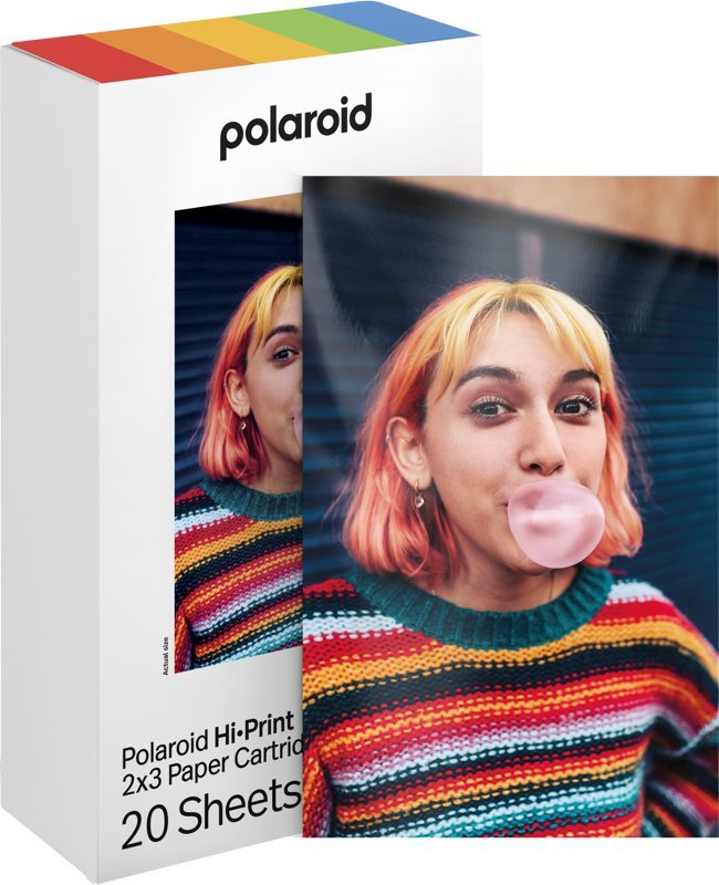 Картридж за печатење Polaroid Hi-Print Gen 2, 2x3", 20 листови, повеќебоен