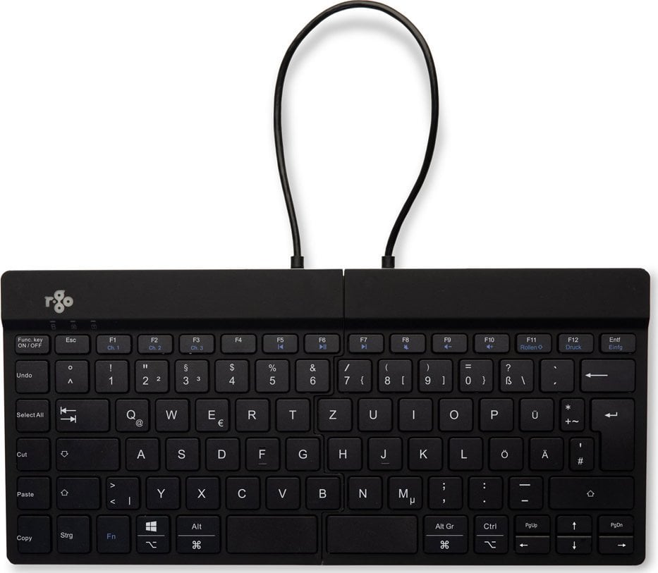Тастатура R-GO Tools, wireless, DE, Црна