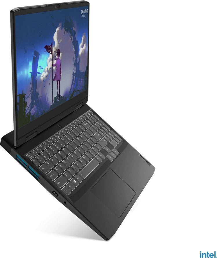 Laptop Lenovo IdeaPad Gaming, 15.6", Intel Core i7 12650H, 16 GB RAM, 512 GB SSD, Nvidia GeForce RTX 3060, i hirtë