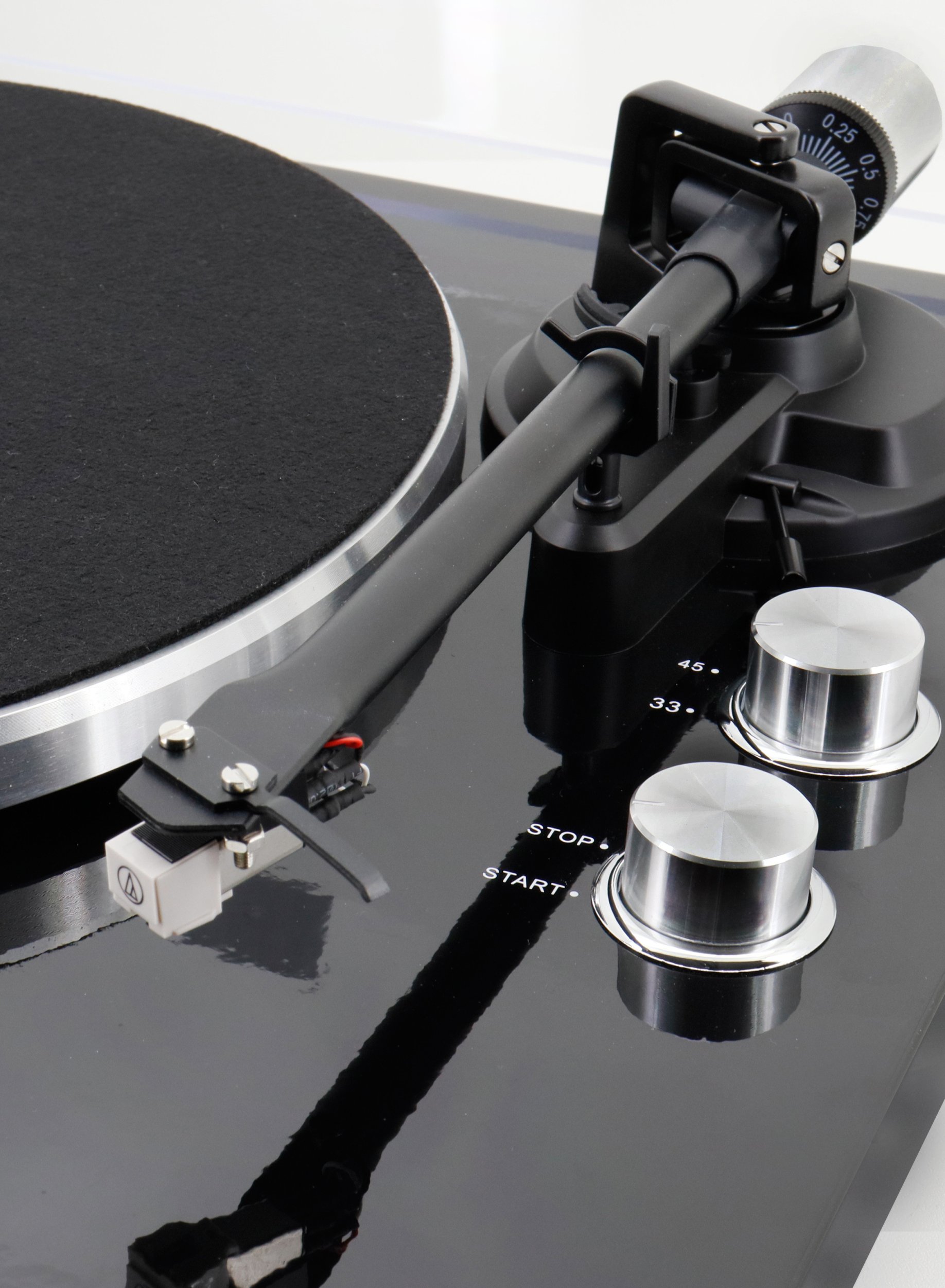 Gramafon Soundmaster PL790SW, 33/45 rpm, Bluetooth, i zi me shkëlqim