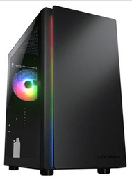 Kasë COUGAR Purity RGB Black Mini Tower, e zezë