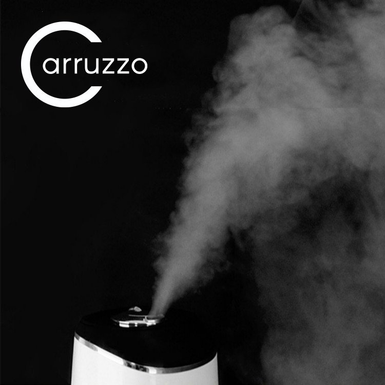 Lagështues ajri Carruzzo, 6.5L, pastrues me jonizues dhe aromaterapi, i bardhë