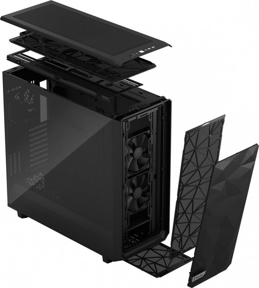 Kasë Fractal Design Meshify 2 XL TG (FD-C-MES2X-02), e zezë