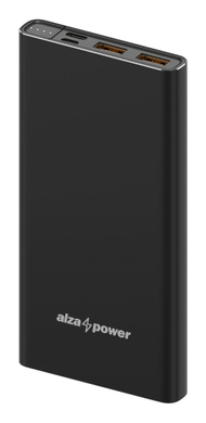 Power bank AlzaPower Metal, 10000mAh, Fast Charge PD 18W, i zi