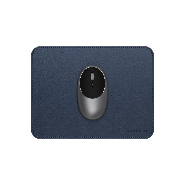 Satechi Vegan Leather Premium Mouse Pad, Blue