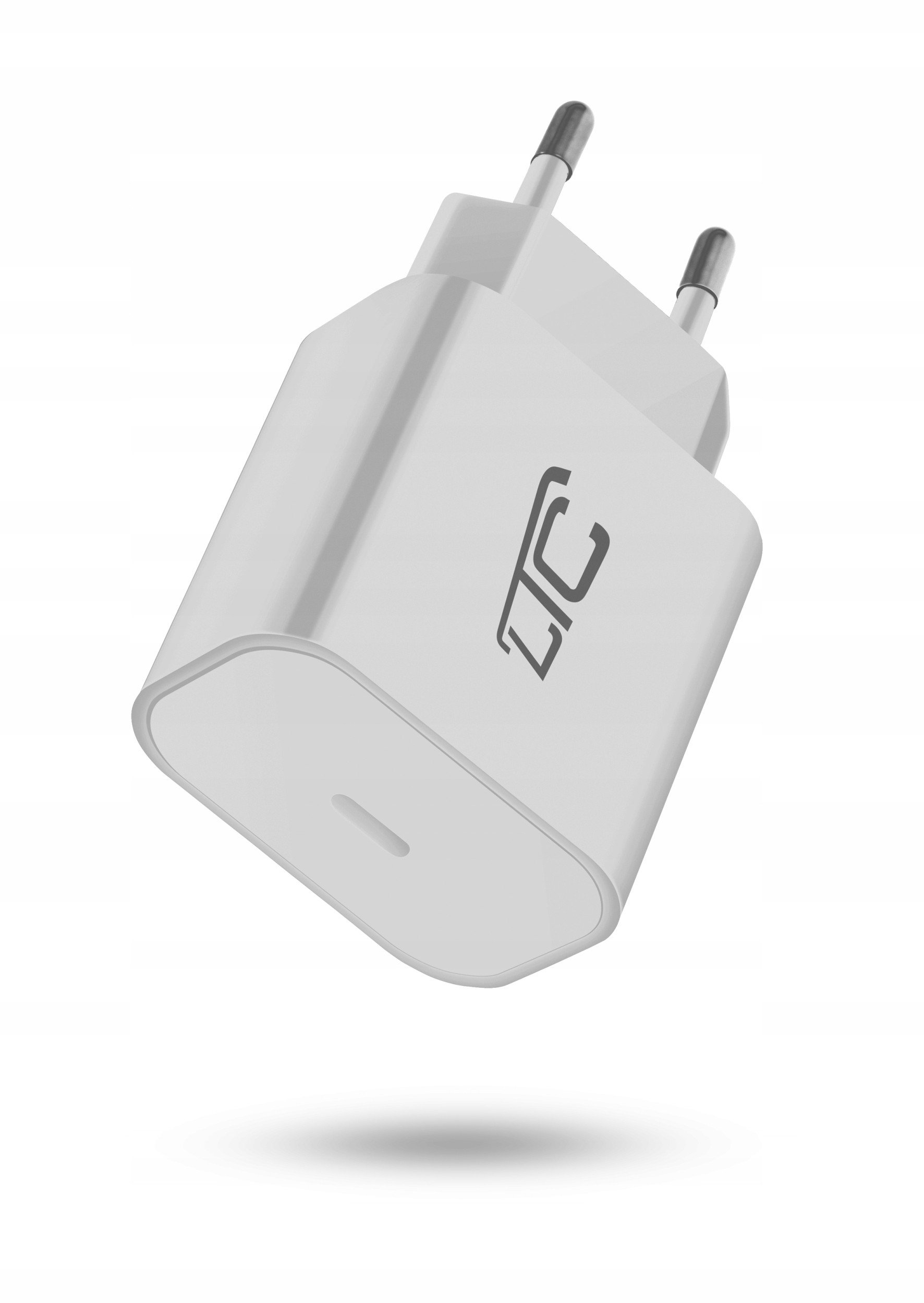 Полнач за мрежа LTC USB-C QC 3.0 PD, 20W, 3A, бел