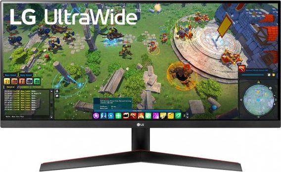 Foto e Monitor LG UltraWide 29WP60G-B, 29", UWHD, i zi/ kuq