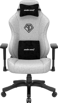 Gejминг столица AndaSeat Phantom 3 Series, големина L, PVC кожа, сива