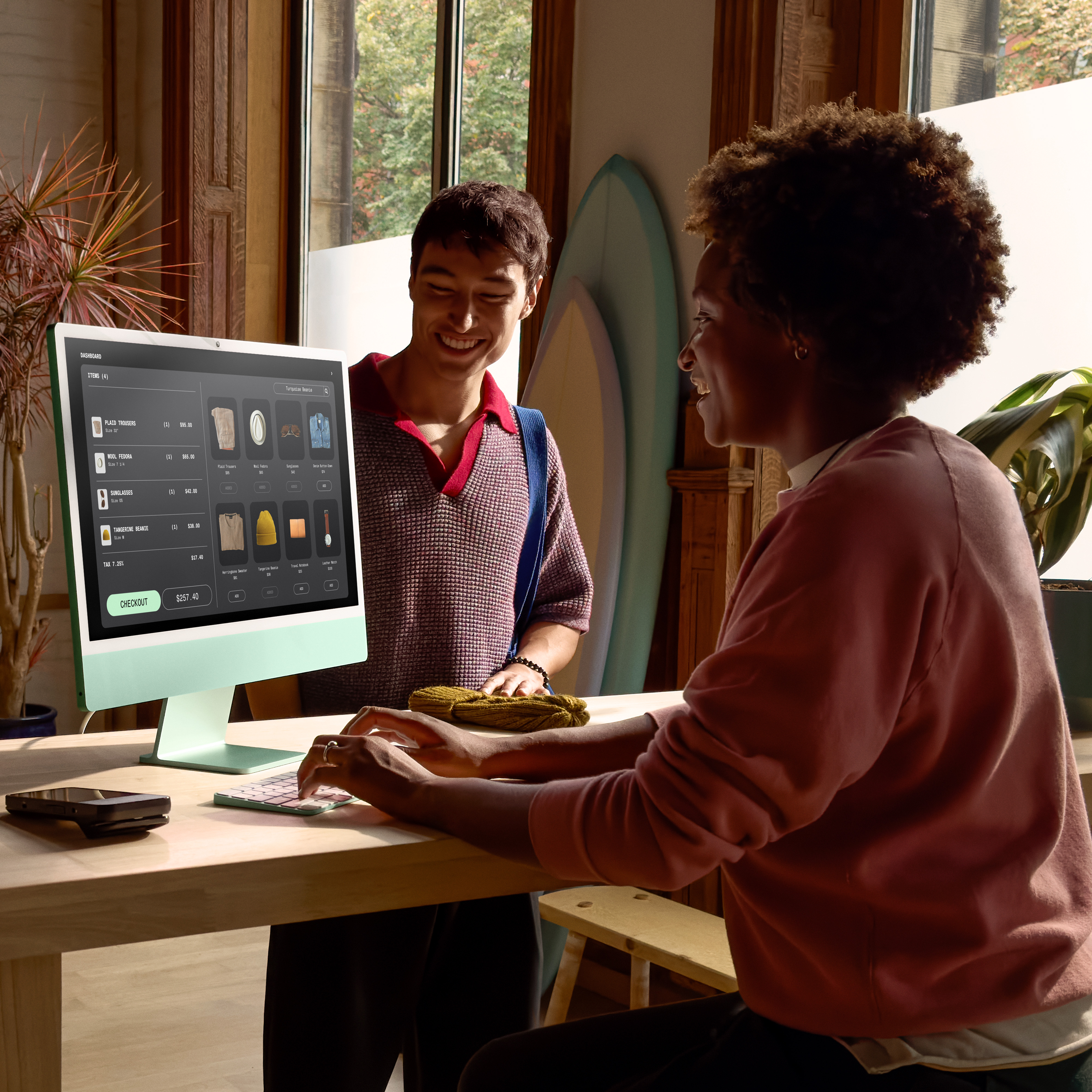 Apple iMac 24", M4 10‑core, 16GB, 512GB SSD, 10‑core GPU, Green