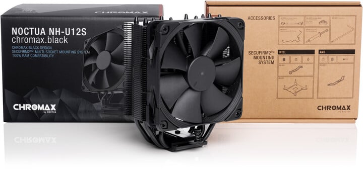 Ftohës Noctua NH-U12S chromax.black