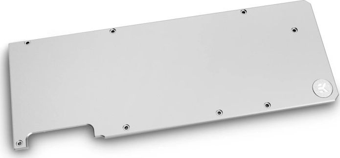 Backplate grafike EKWB Quantum Vector XC3 RTX 3080 3090, alumin, argjendtë
