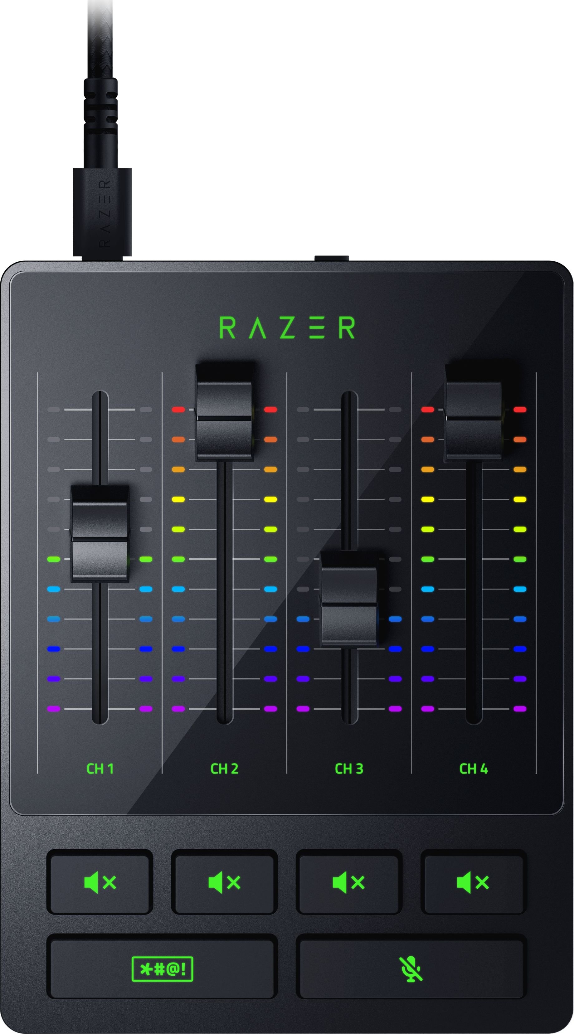Mikser audio Razer Audio Mixer, 4 kanale, USB, i zi