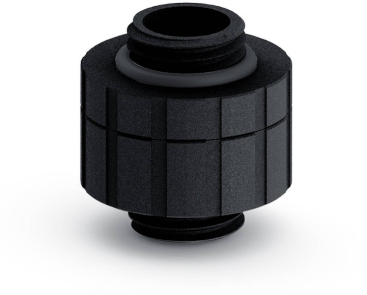 Zgjatues ротационен Bitspower Artemis, G1/4", бакар, мат црн