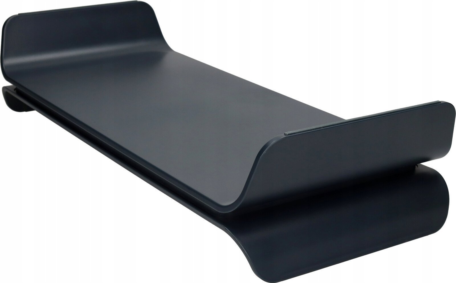 Qëndrim monitori Leitz Ergo Adjustable, deri 27", lartësi e rregullueshme, gri e errët