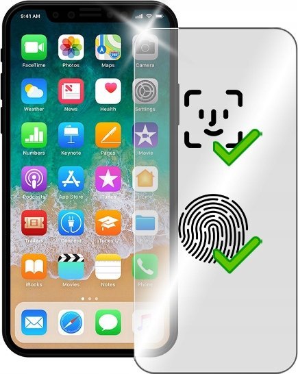 Folie mbrojtëse GrizzGlass Hydrofilm për Apple iPhone 14 Plus, hidrogel, transparente