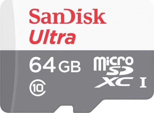 Kartë memorie SanDisk Ultra MicroSDXC, 64 GB
