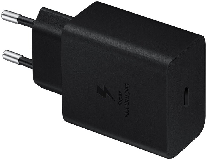 Karikues Samsung (45W) me kabllo USB-C, i zi