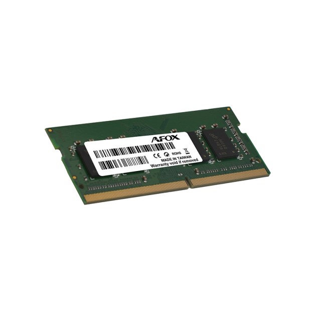 Memorie RAM AFOX, SODIMM, DDR3, 4GB, 1333 MHz, CL9, e zezë
