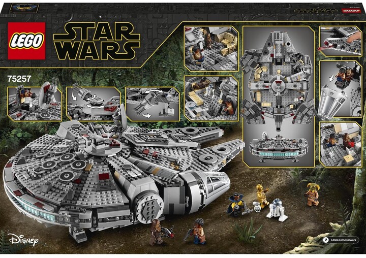 Lodër LEGO Star Wars TM 75257 Millennium Falcon ™