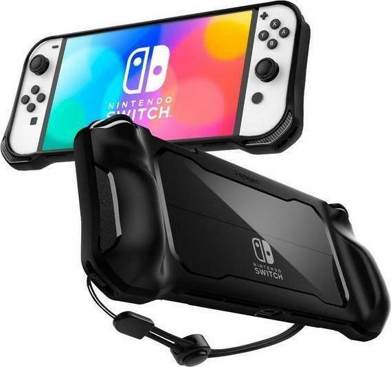 Mbrojtëse Spigen Rugged Armor Nintendo Switch Oled, e zezë