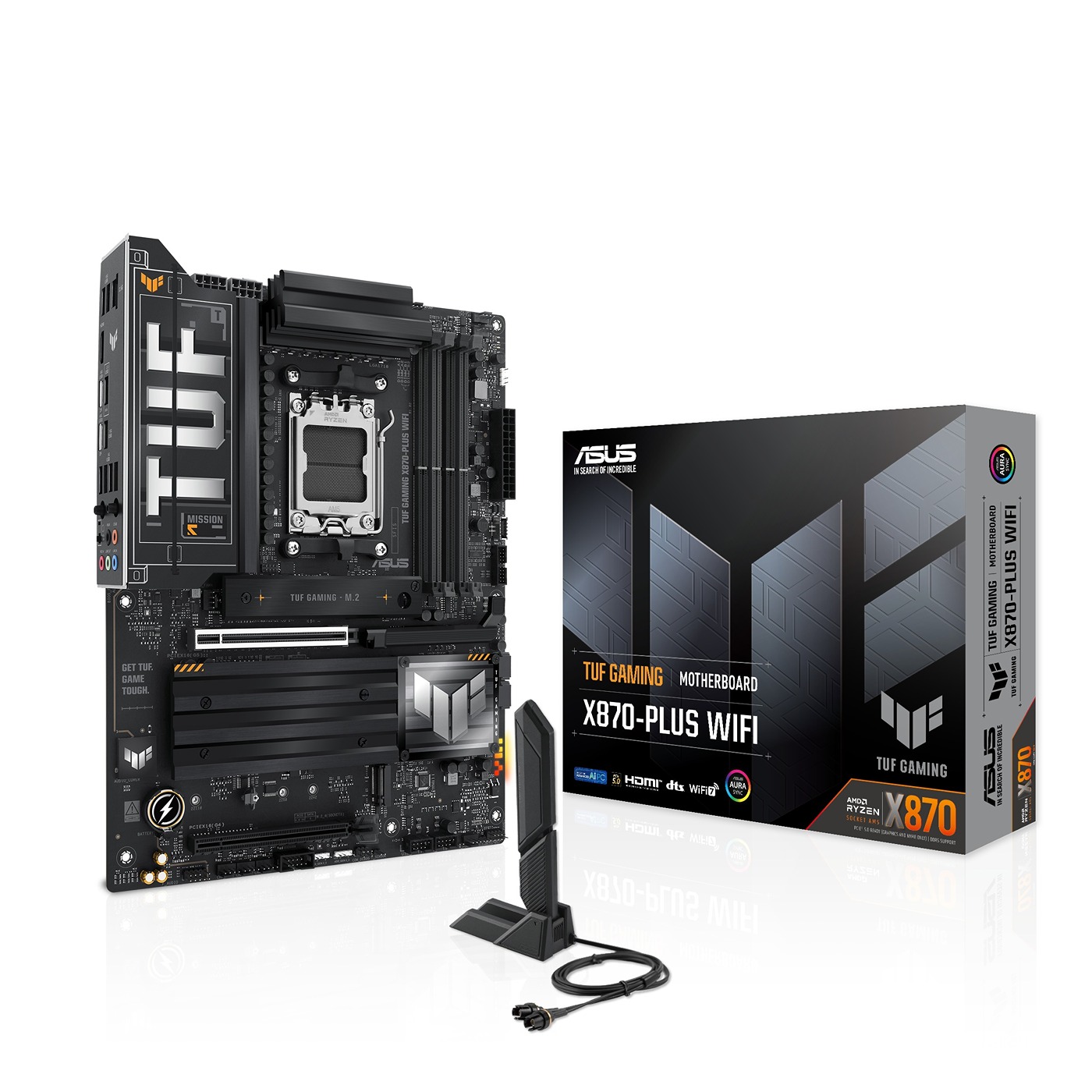 Pllakë amë ASUS TUF GAMING X870-PLUS WIFI, AM5, ATX