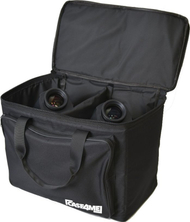 Торба за транспорт Showtec за подвижни глави, со подвижна преграда, водоотпорна, црна