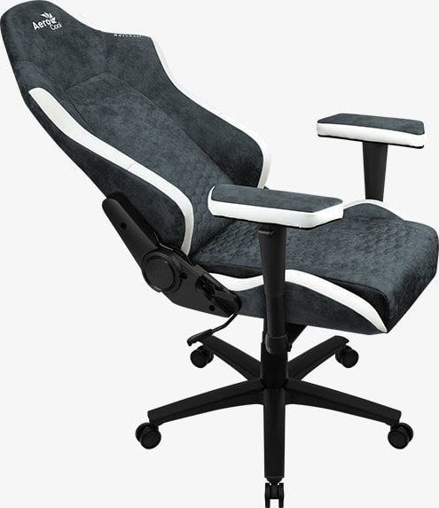 Karrige Aerocool Crown AeroSuede, Steel Blue​, e zezë/e bardhë