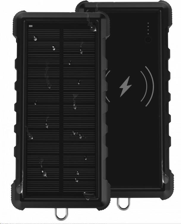 Powerbank Viking W24W, 24000mAh, karikim i shpejtë QC 3.0, i zi