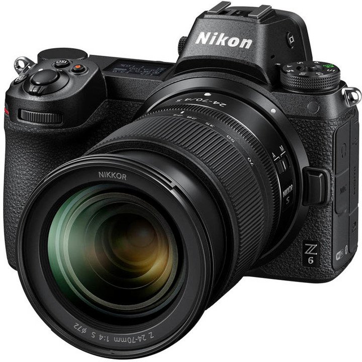 Дигитален фотоапарат Nikon Z6 + леќа 24-70мм, црна