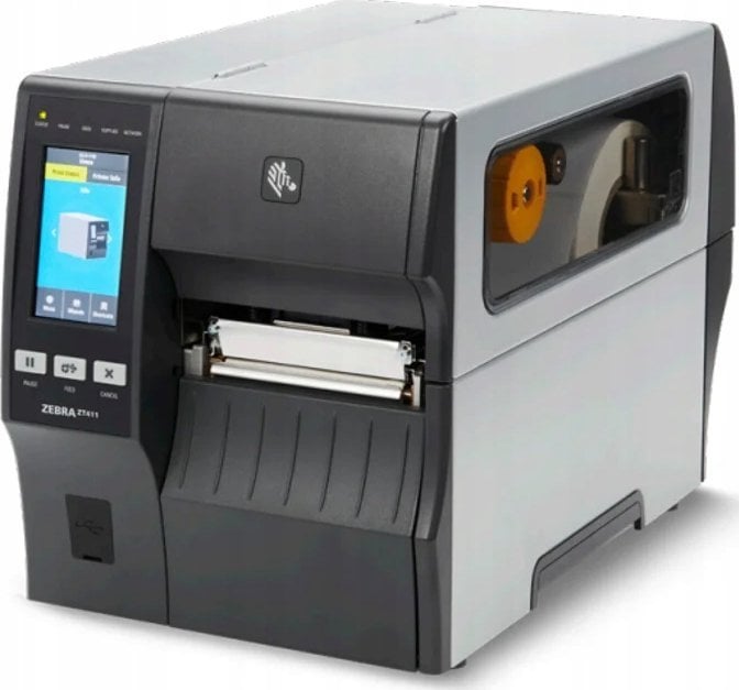 Printer etiketash Zebra ZT411, Direct Thermal dhe Thermal Transfer, 203 DPI, me tela dhe pa tela
