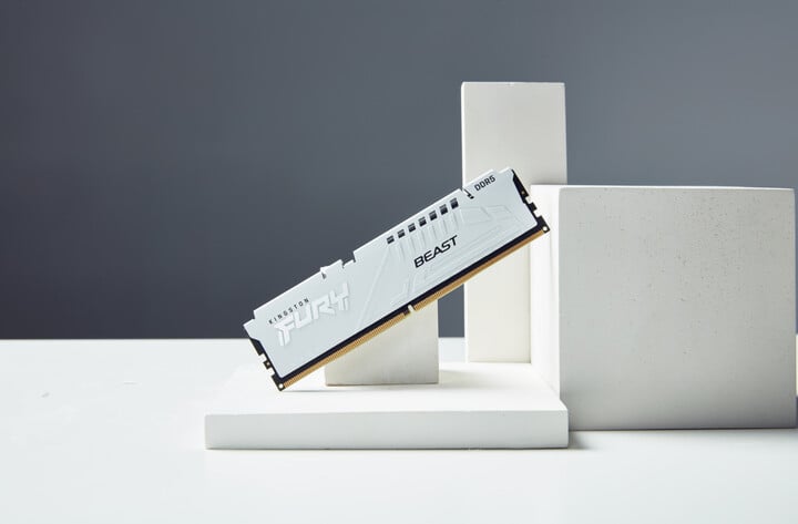 Module të memories Kingston Fury Beast White 32GB (2x16GB) DDR5 5600 CL36, AMD EXPO