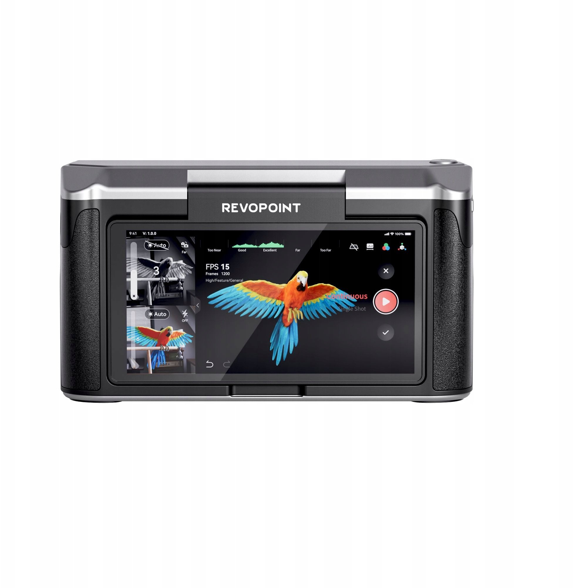 Skaner 3D Revopoint MIRACO, precizion 0.02 mm, Full Color, 16GB RAM