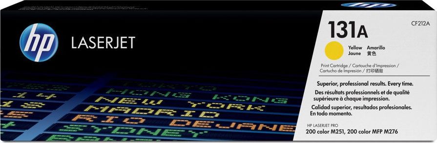 Toner HP 131A CF212A, origjinal, i verdhë