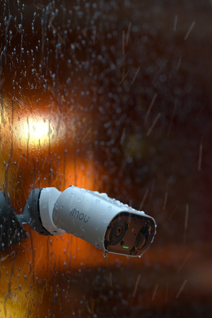 Kamerë IMOU Cell Go 3MP me panel diellor, e zezë/e bardhë