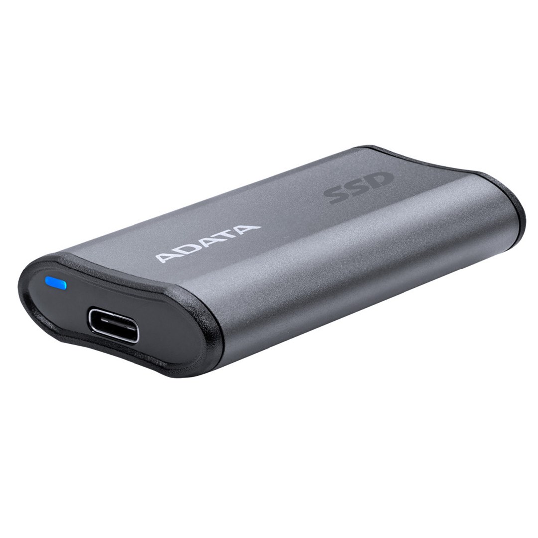 Disk SSD ADATA Elite SE880, 500GB, USB-C, i hirtë