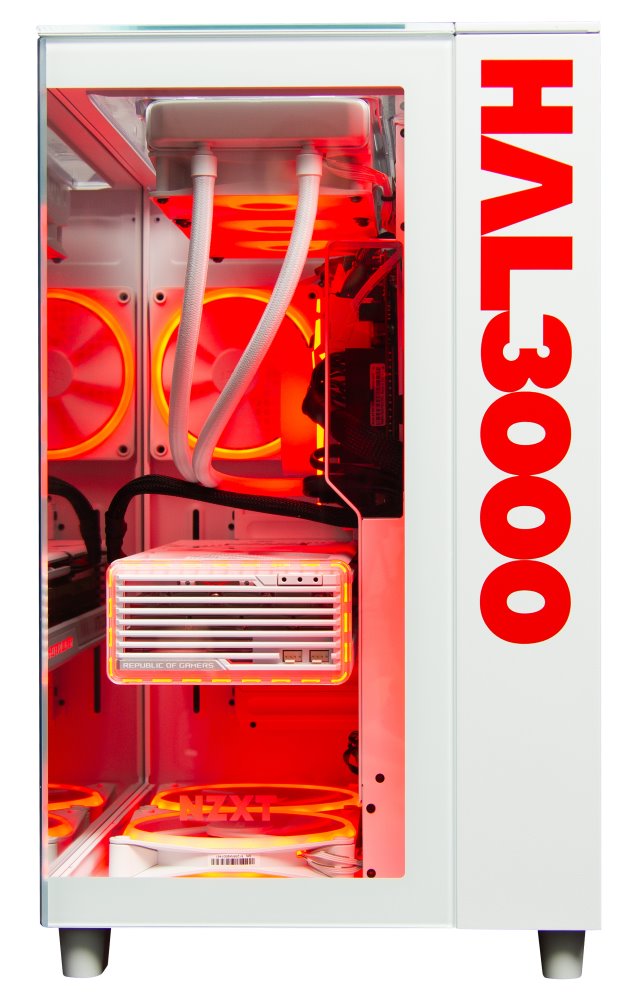 Kompjuter HAL3000 Czech Championship 2024, AMD Ryzen 9 7950X3D, 64GB DDR5, 4TB SSD, RTX 4090, i bardhë