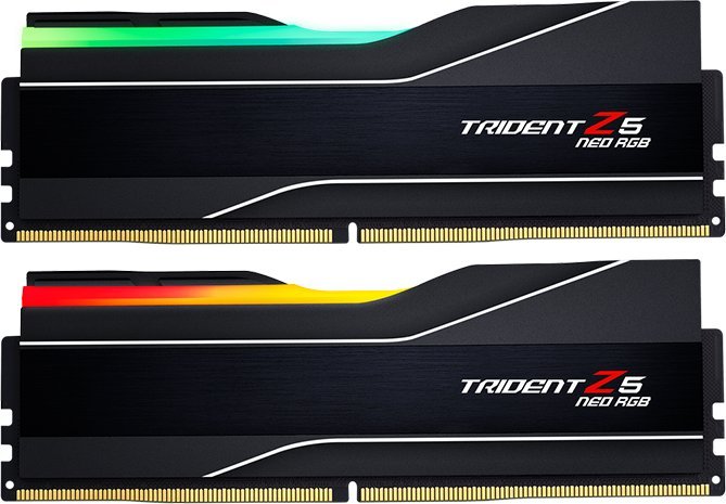 Memorie G.Skill Trident Z5 Neo RGB, DDR5, 64 GB, 6000 MHz, CL30, F5-6000J3040G32GX2-TZ5NR