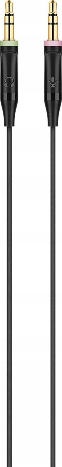 Kufje me mikrofon Sennheiser PC 3.2 CHAT, me kabllo 2m, lidhje 2x 3.5mm, të zeza