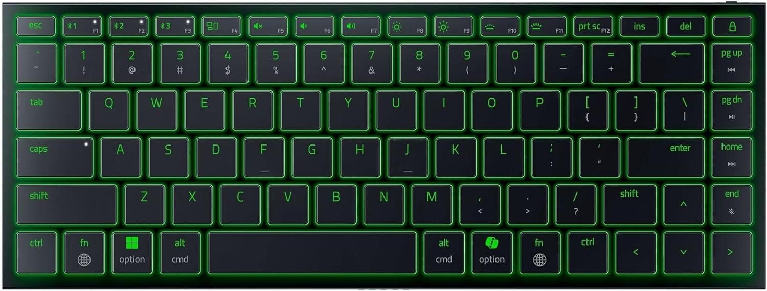Tastierë gaming Razer Joro, wireless, RGB, e zezë