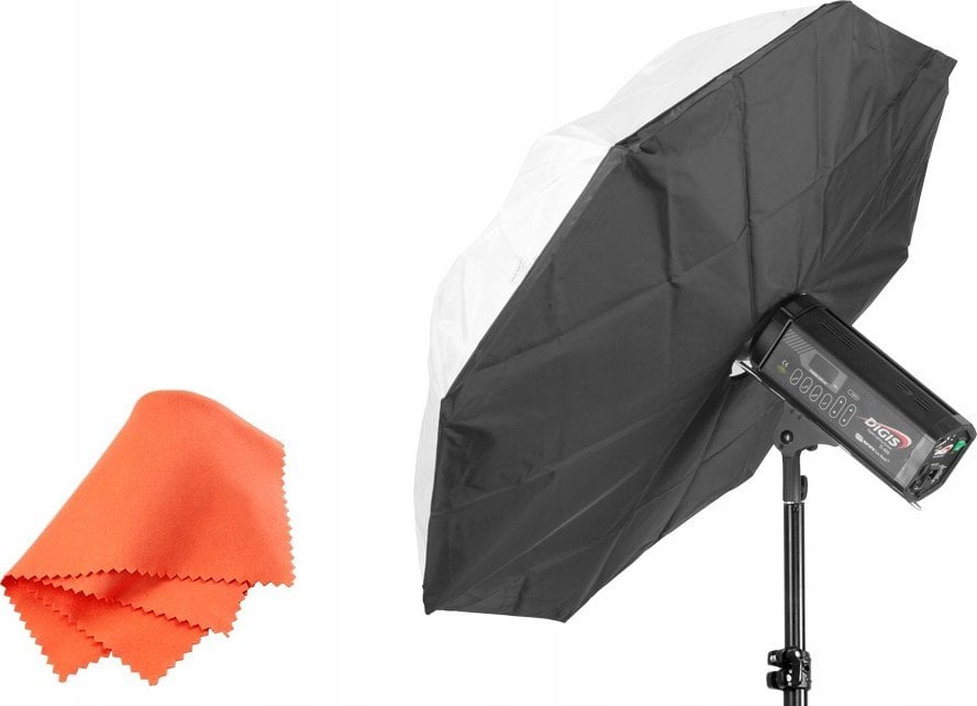 Plane reflektues për ombrellë fotografike Aurora UD-105B, për ombrellat Aurora U-105B, 105 cm, i bardhë