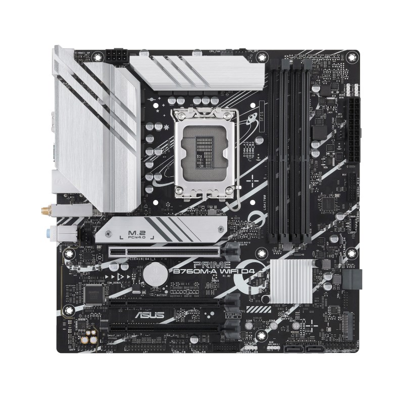 Pllakë amë ASUS PRIME B760M-A WiFi D4 Intel B760 LGA 1700 micro ATX